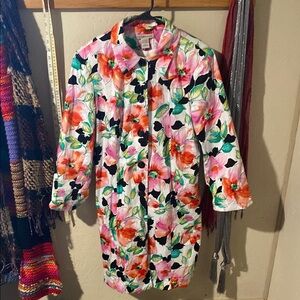 Floral Button-Up Jacket